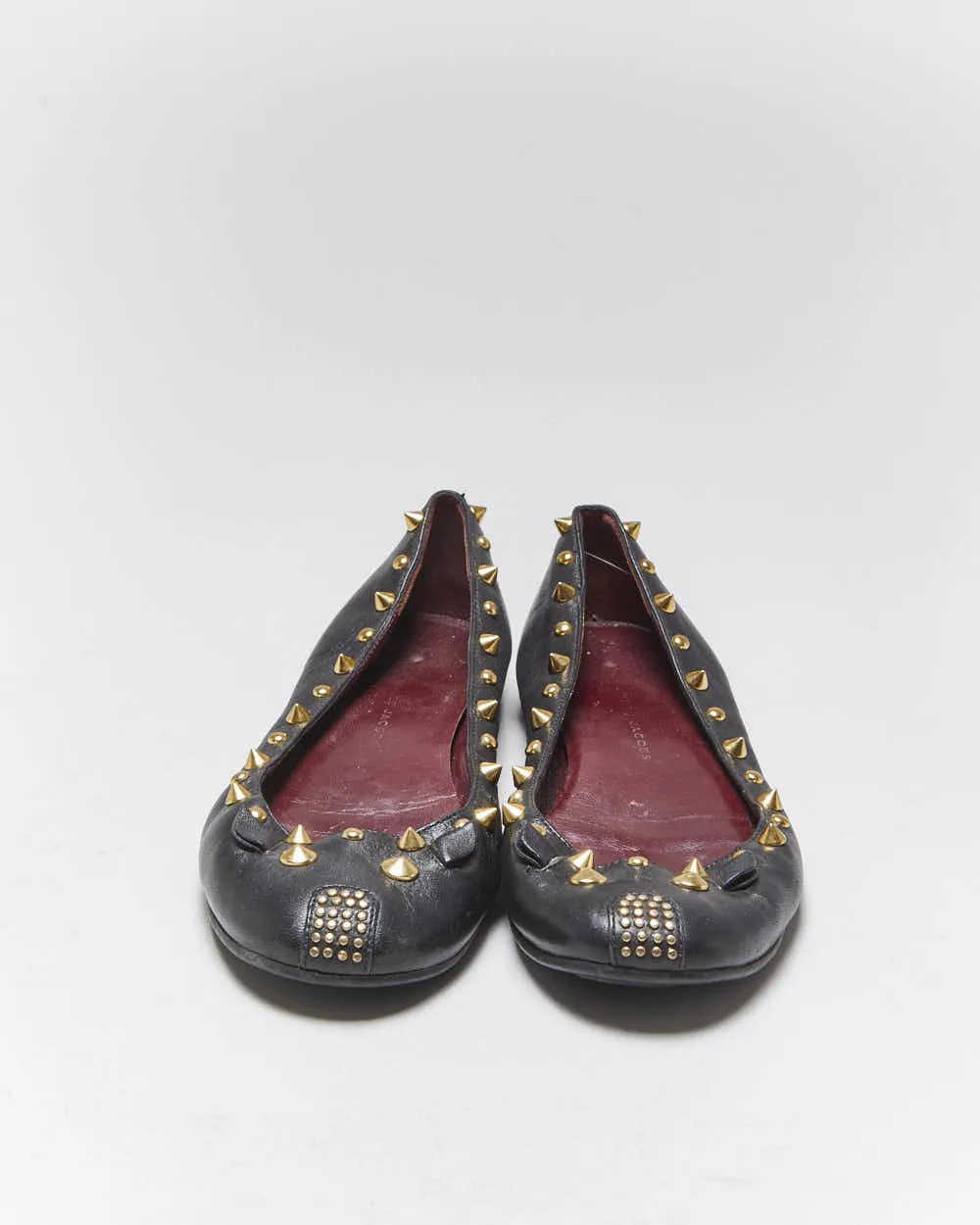 Marc By Marc Jacobs Leather Studded Ballet Flats - UK3 sold by Rokit product image thumbnail 3