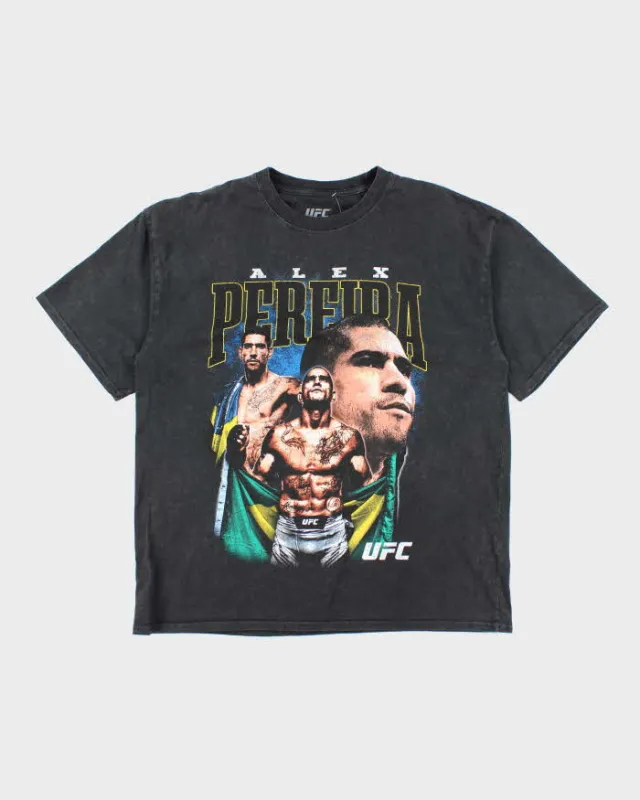 Alex Pereira UFC Rap Style Graphic T-Shirt - XL sold by Rokit
