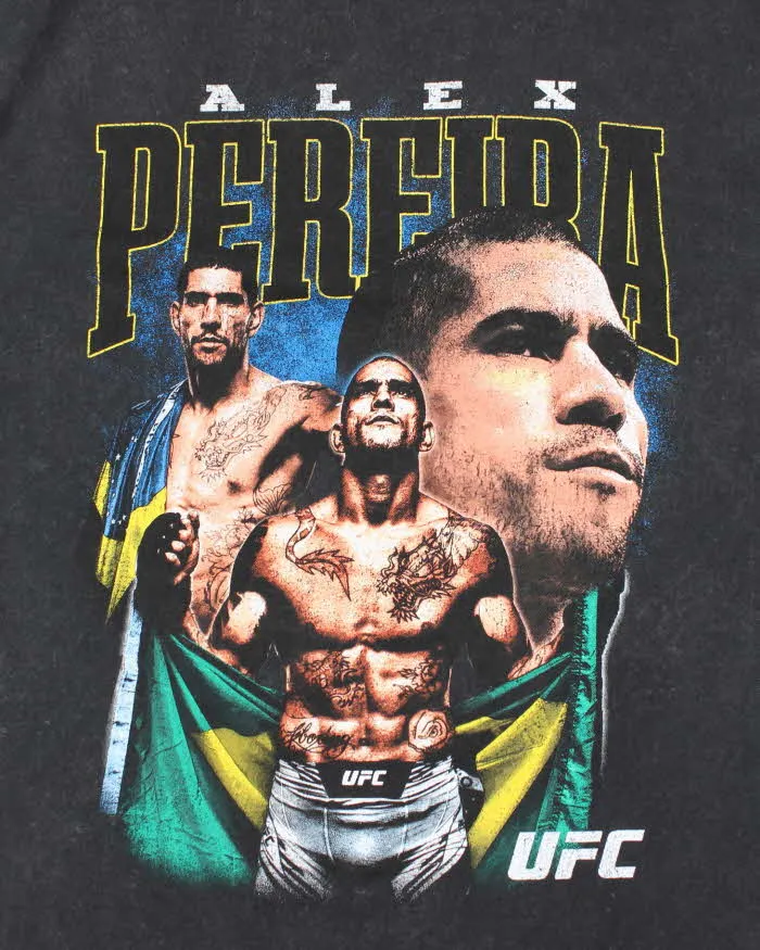 Alex Pereira UFC Rap Style Graphic T-Shirt - XL sold by Rokit product image thumbnail 3