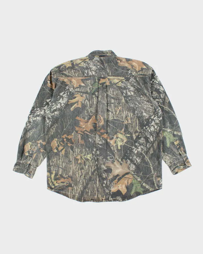Vintage 2000's Mossy Oak Camouflage Heavyweight Long Sleeve Shirt - L sold by Rokit product image thumbnail 2