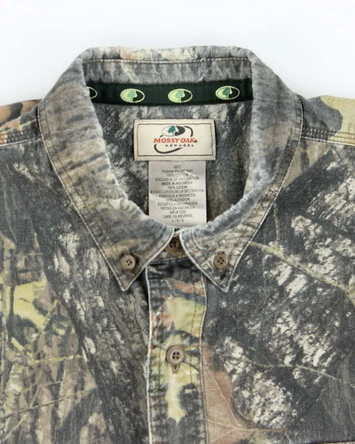Vintage 2000's Mossy Oak Camouflage Heavyweight Long Sleeve Shirt - L sold by Rokit product image thumbnail 5