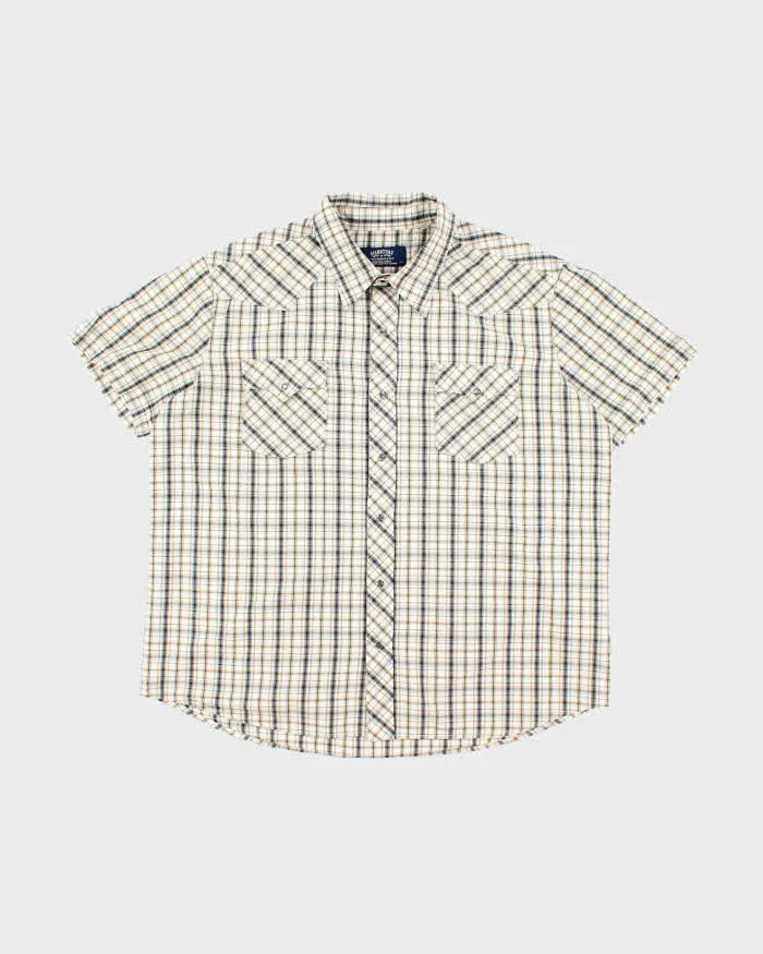 Vintage Levi's Signature Snap Button Short Sleeve Western Shirt - XL sold by Rokit