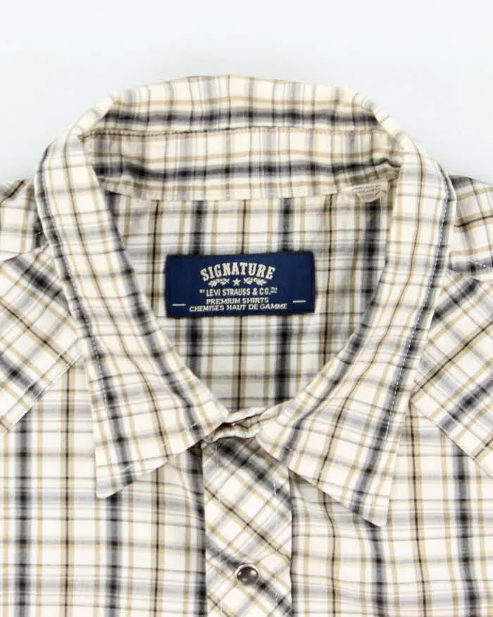 Vintage Levi's Signature Snap Button Short Sleeve Western Shirt - XL sold by Rokit product image thumbnail 5