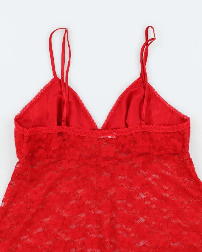 Vintage Y2k 00s Sentiments Lace Cami - S sold by Rokit product image thumbnail 4