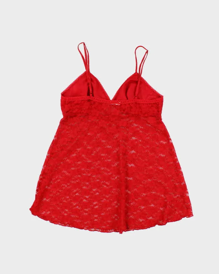 Vintage Y2k 00s Sentiments Lace Cami - S sold by Rokit product image thumbnail 2