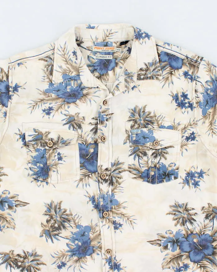 Vintage 2000's Point Zero Floral Print Hawaiian Shirt - M sold by Rokit product image thumbnail 3