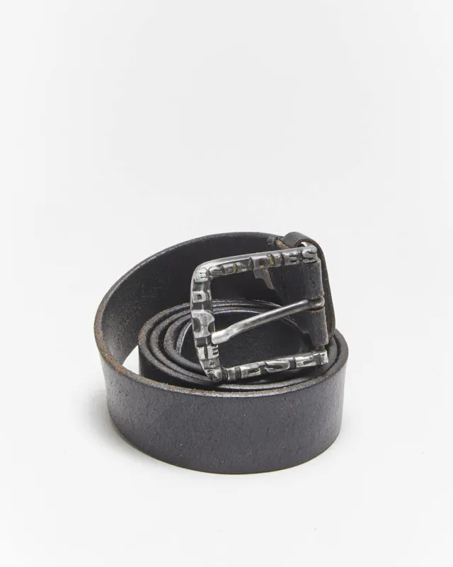 Vintage Diesel Leather Belt - W32-W40 sold by Rokit