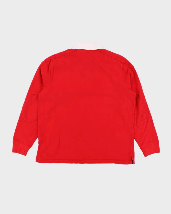 Men's Polo by Ralph Lauren Red Collared Shirt - L sold by Rokit product image thumbnail 2