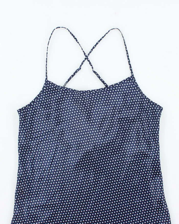 Vintage Y2k 00s La Vie En Rose Polka Dot Slip Dress - M sold by Rokit product image thumbnail 3