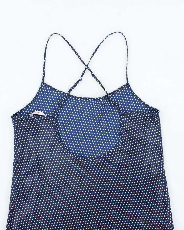 Vintage Y2k 00s La Vie En Rose Polka Dot Slip Dress - M sold by Rokit product image thumbnail 4