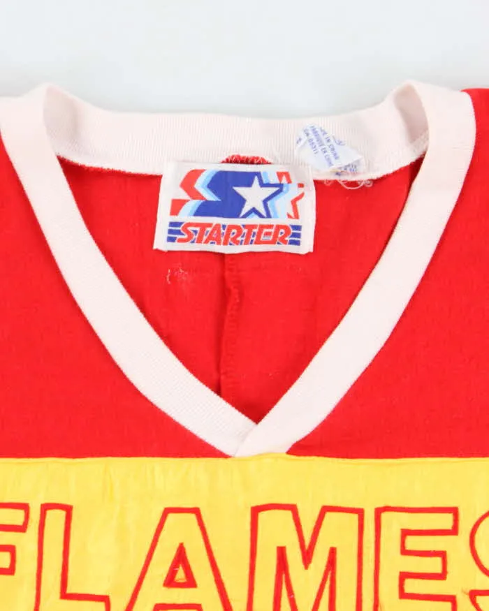 Men's 1990s Starter Flames Calgary Sports Jersey Shirt - XL sold by Rokit product image thumbnail 5