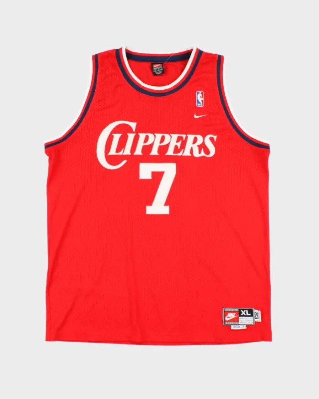Vintage Nike LA Clippers NBA Basketball Jersey - XL sold by Rokit