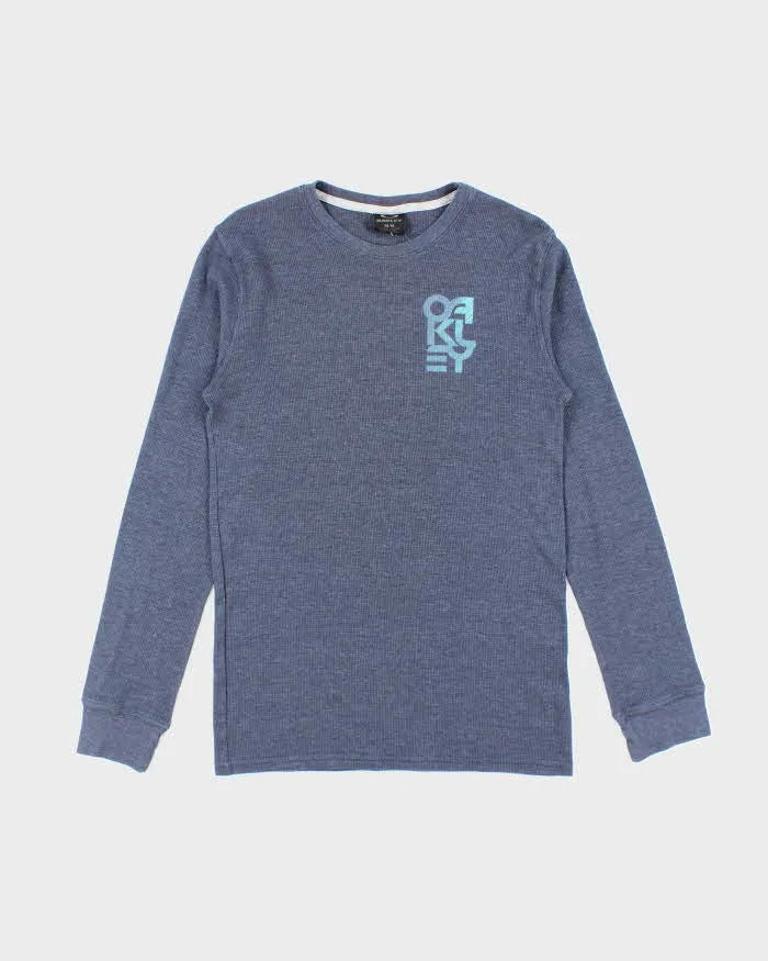 Men's Oakley Slate Grey Thermal Shirt - M sold by Rokit