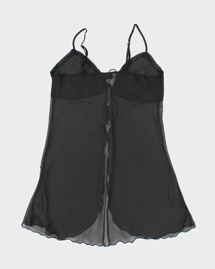 Vintage 90s Rose Mesh Cami - M sold by Rokit product image thumbnail 2