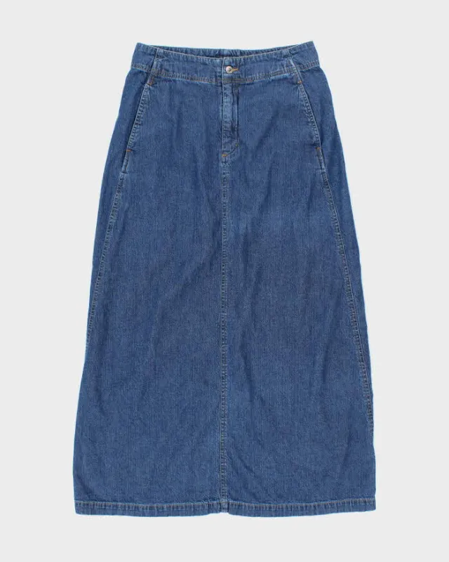 Vintage 00s Eddie Bauer Denim Skirt - XS sold by Rokit