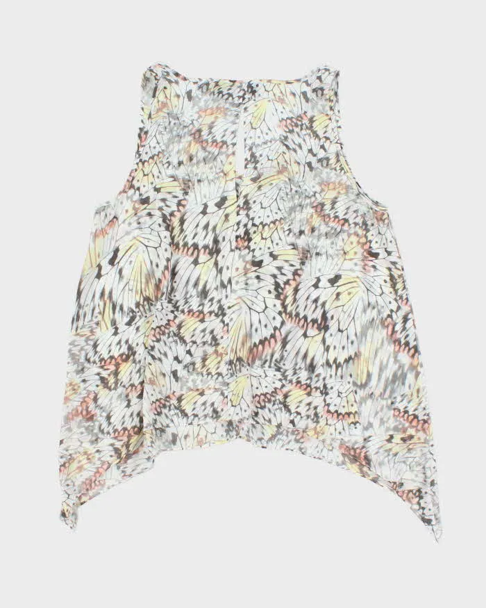 DKNY Jeans Monarch Wing Print Tunic Tank Top - XL sold by Rokit product image thumbnail 2