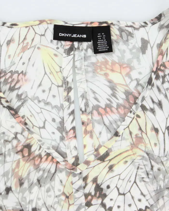 DKNY Jeans Monarch Wing Print Tunic Tank Top - XL sold by Rokit product image thumbnail 5