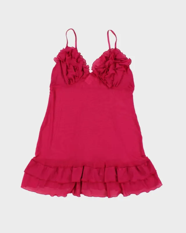 La Vie En Rose Fuchsia Slip - M sold by Rokit
