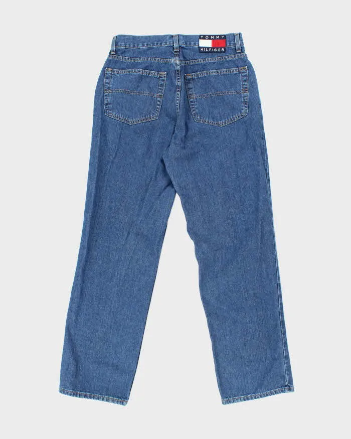 Vintage Tommy Hilfiger Dark Wash Baggy Fit Jeans - W31 L30 sold by Rokit product image thumbnail 2