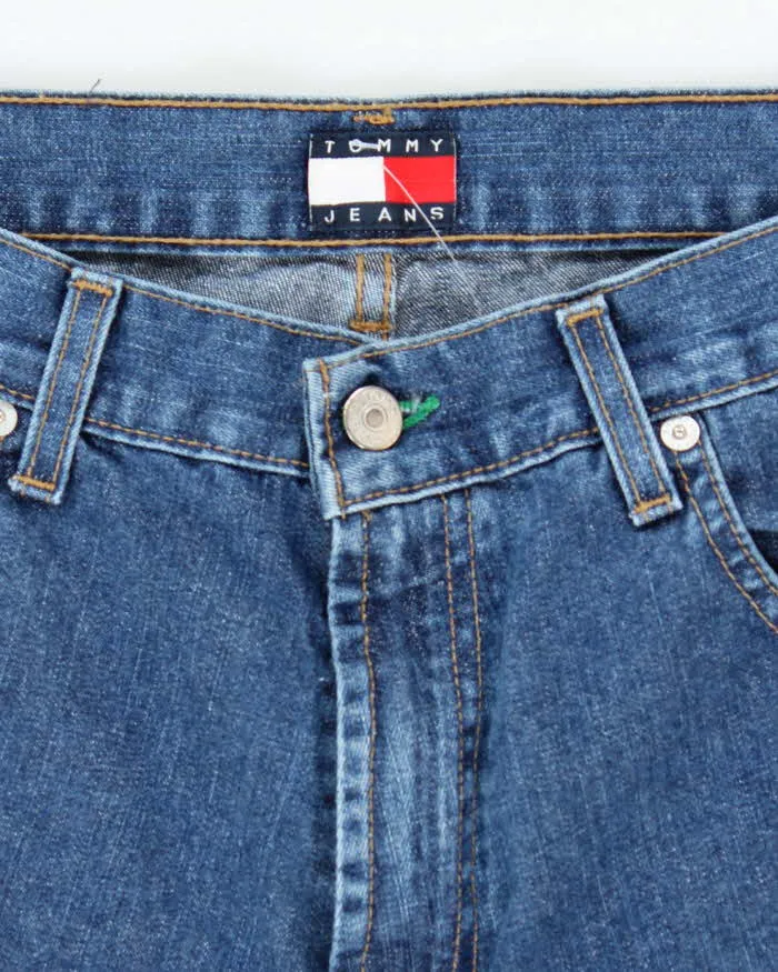 Vintage Tommy Hilfiger Dark Wash Baggy Fit Jeans - W31 L30 sold by Rokit product image thumbnail 5