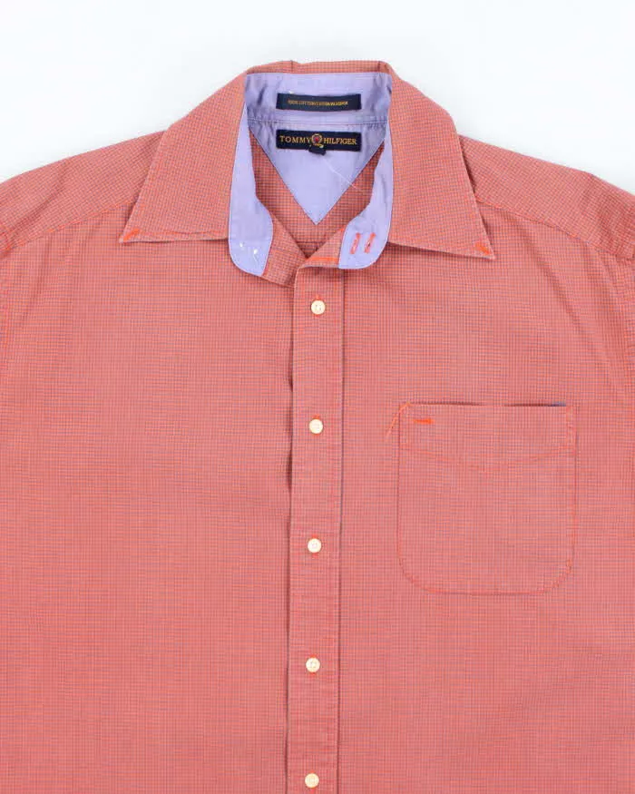 Vintage 90's Tommy Hilfiger Oversized Check Long Sleeve Shirt - M sold by Rokit product image thumbnail 3
