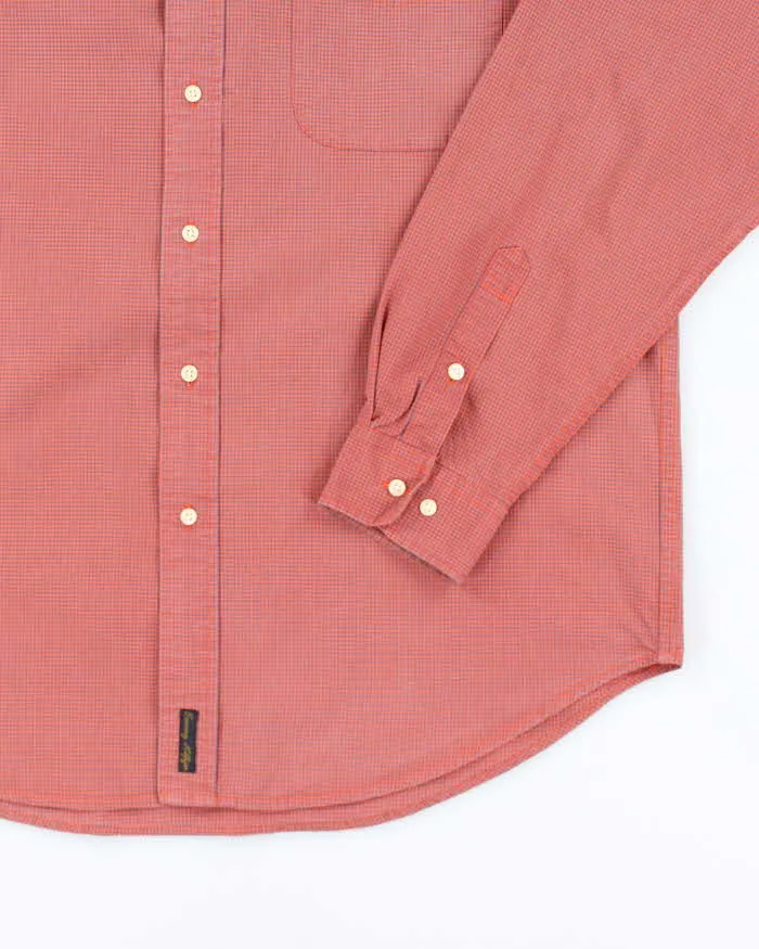 Vintage 90's Tommy Hilfiger Oversized Check Long Sleeve Shirt - M sold by Rokit product image thumbnail 4