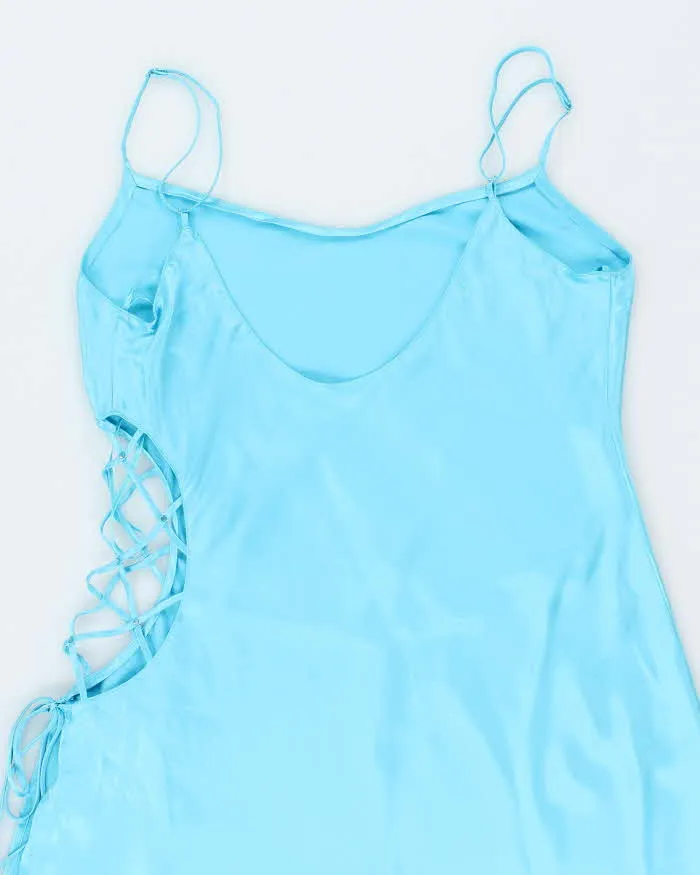 Vintage Y2k 00s La Senza Cut-out Slip Dress - M sold by Rokit product image thumbnail 4