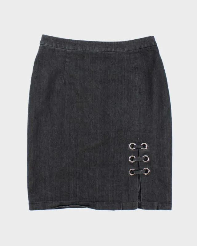 Vintage Y2k 00s Focus 2000 Eyelet Skirt - S sold by Rokit