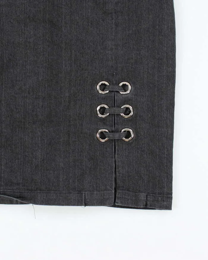 Vintage Y2k 00s Focus 2000 Eyelet Skirt - S sold by Rokit product image thumbnail 3