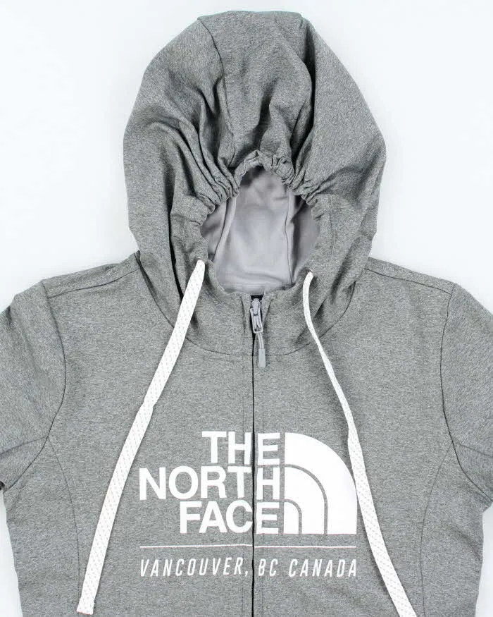 Women's The North Face Grey Zip Up Hoodie - S sold by Rokit product image thumbnail 3