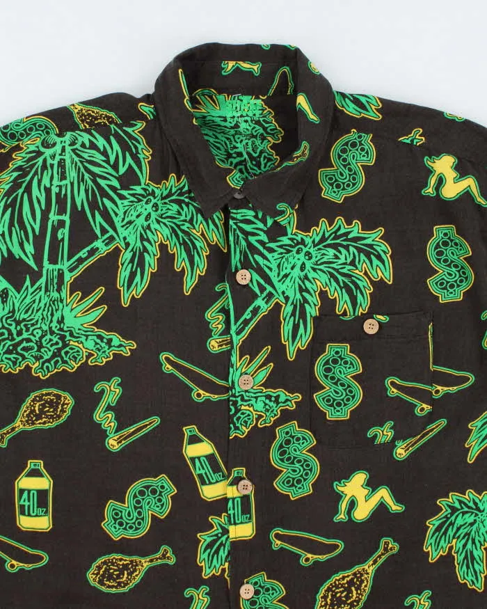 Vintage Shake Junt All Over Print Oversized Short Sleeve Shirt - XL sold by Rokit product image thumbnail 3