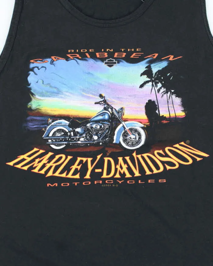 Vintage 2000's Harley Davidson Caribbean Biker Graphic Vest - XL sold by Rokit product image thumbnail 3
