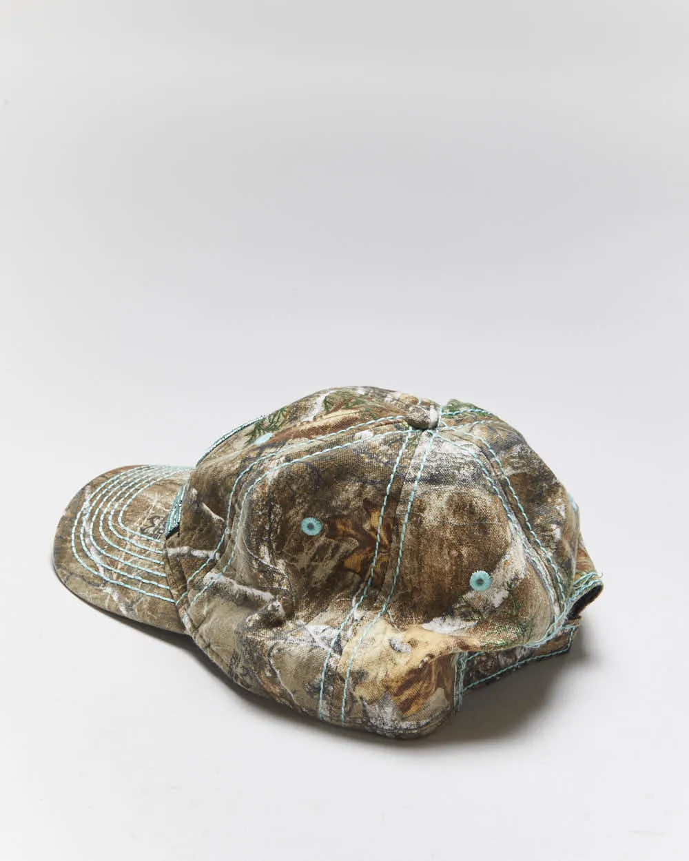 Vintage Y2K Real Tree Embroidered Camouflage Baseball Cap - OS sold by Rokit product image thumbnail 3