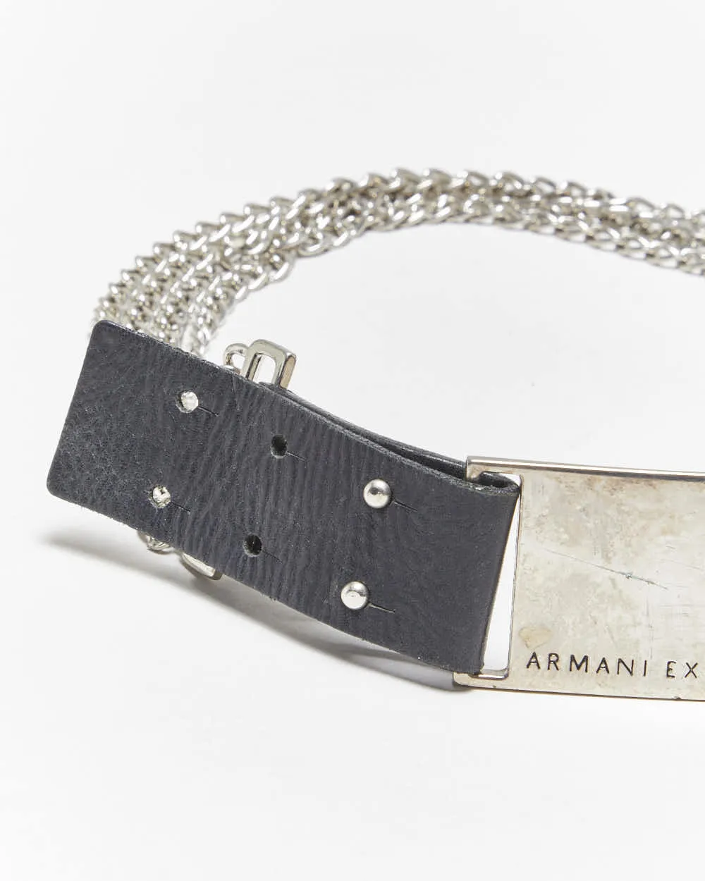 Vintage Y2k 00s Armani Exchange Chain Belt - W33-W34 sold by Rokit product image thumbnail 3