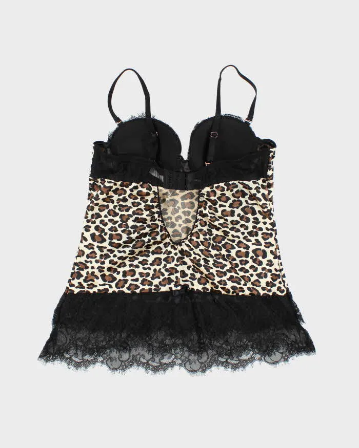 Vintage Y2k 00s Blush Leopard Print Cami - XS sold by Rokit product image thumbnail 2