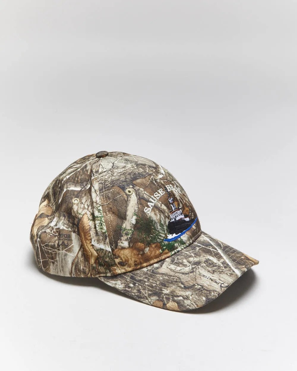 Vintage Y2K Sause Bros Embroidered Camouflage Baseball Cap - OS sold by Rokit