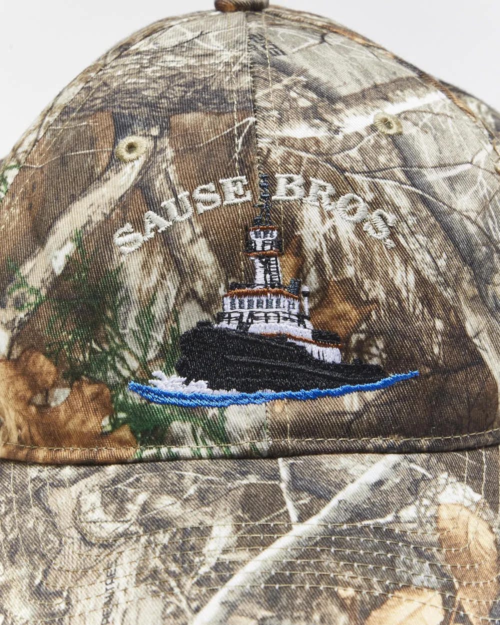 Vintage Y2K Sause Bros Embroidered Camouflage Baseball Cap - OS sold by Rokit product image thumbnail 3