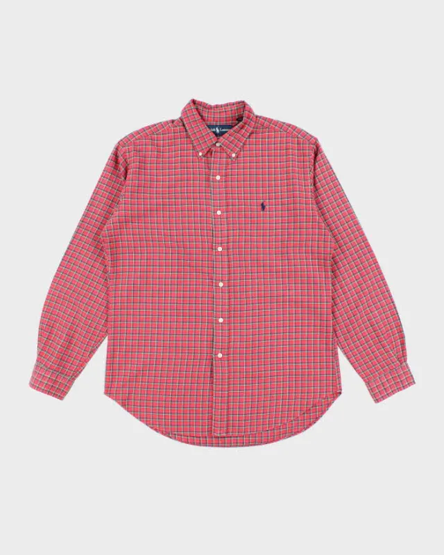 Vintage Ralph Lauren Checked Flannel Shirt - L sold by Rokit