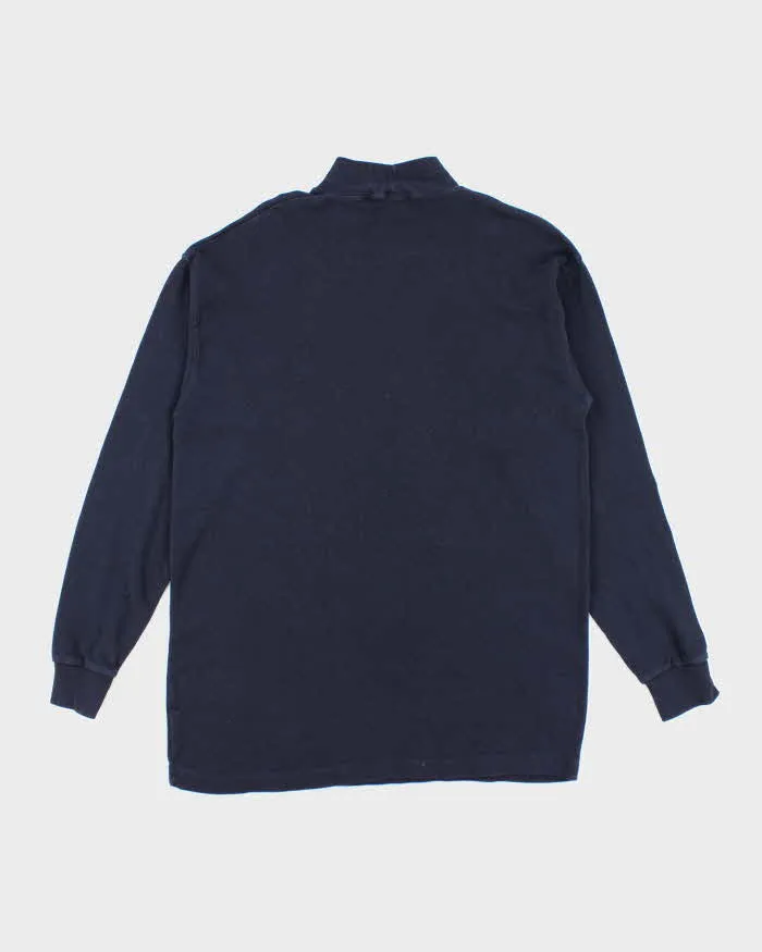 Vintage 90's Columbia Embroidered Logo Moc Neck Sweatshirt - XL sold by Rokit product image thumbnail 2