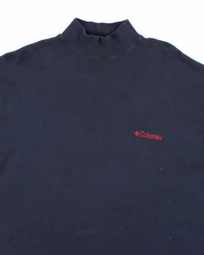 Vintage 90's Columbia Embroidered Logo Moc Neck Sweatshirt - XL sold by Rokit product image thumbnail 3