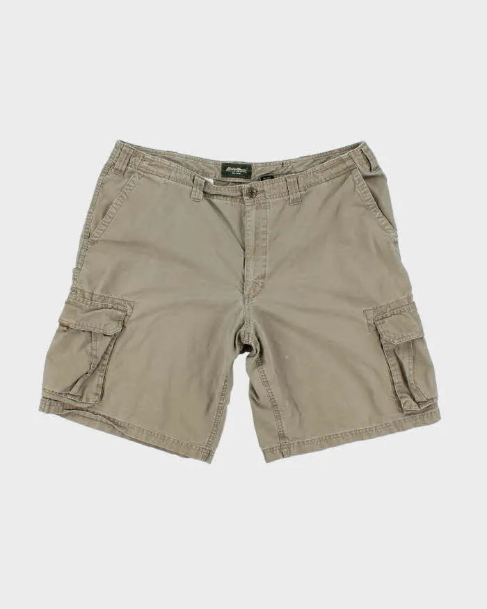 Vintage Eddie Bauer Oversized Wide Leg Cargo Shorts - W38 L10 sold by Rokit
