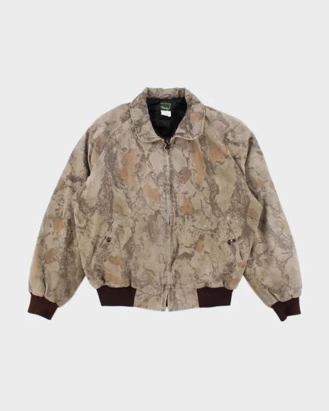 Vintage 90's Natgear Camouflage Lined Bomber Jacket - M sold by Rokit
