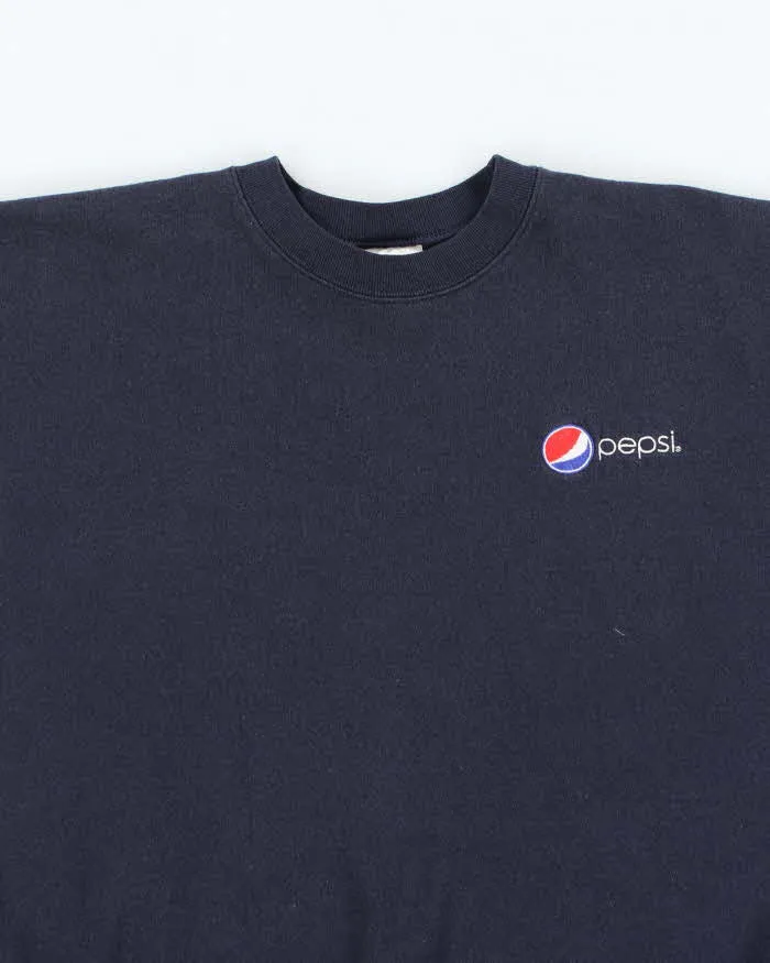 Vintage 90's Pepsi Embroidered Logo Sweatshirt - L sold by Rokit product image thumbnail 3