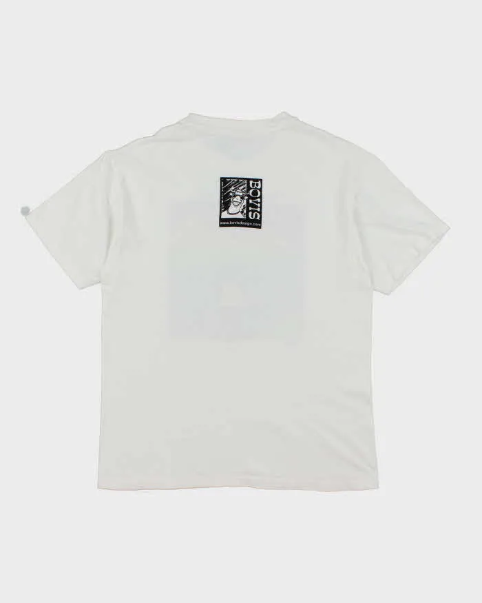 Vintage 90's Deep in Denial Bovis Art T-Shirt - L sold by Rokit product image thumbnail 2