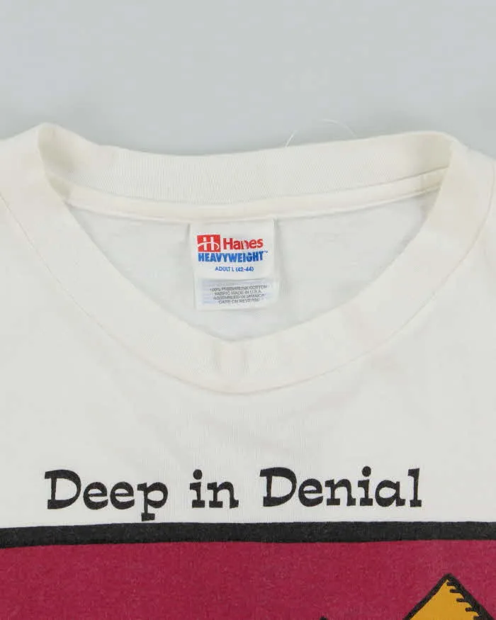 Vintage 90's Deep in Denial Bovis Art T-Shirt - L sold by Rokit product image thumbnail 5