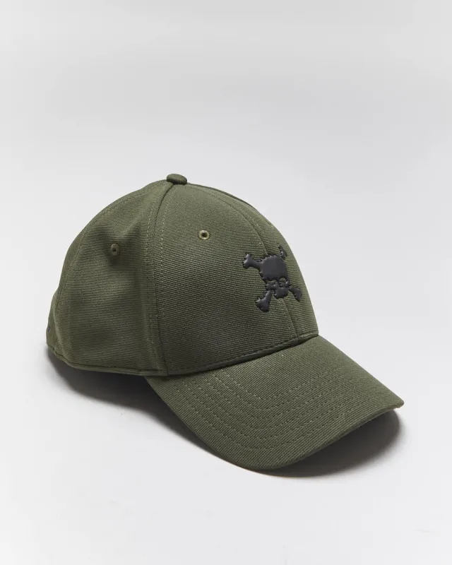 Vintage 2000's Oakley Software Skull Logo Fitted Cap - L/XL sold by Rokit