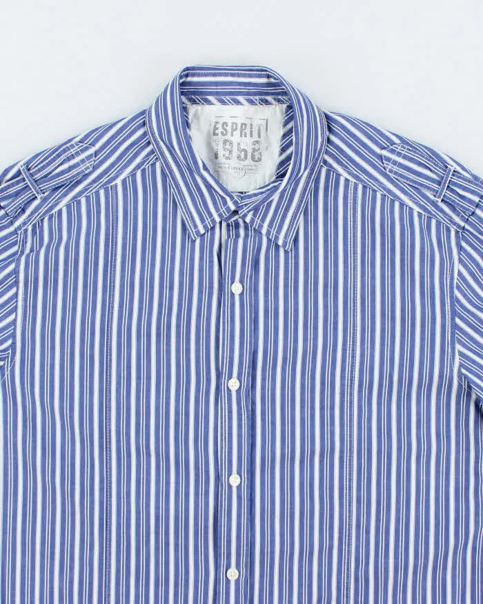 Vintage Y2K Esprit Striped Long Sleeve Shirt - L sold by Rokit product image thumbnail 3
