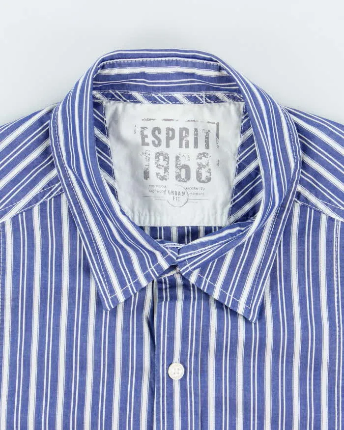 Vintage Y2K Esprit Striped Long Sleeve Shirt - L sold by Rokit product image thumbnail 5