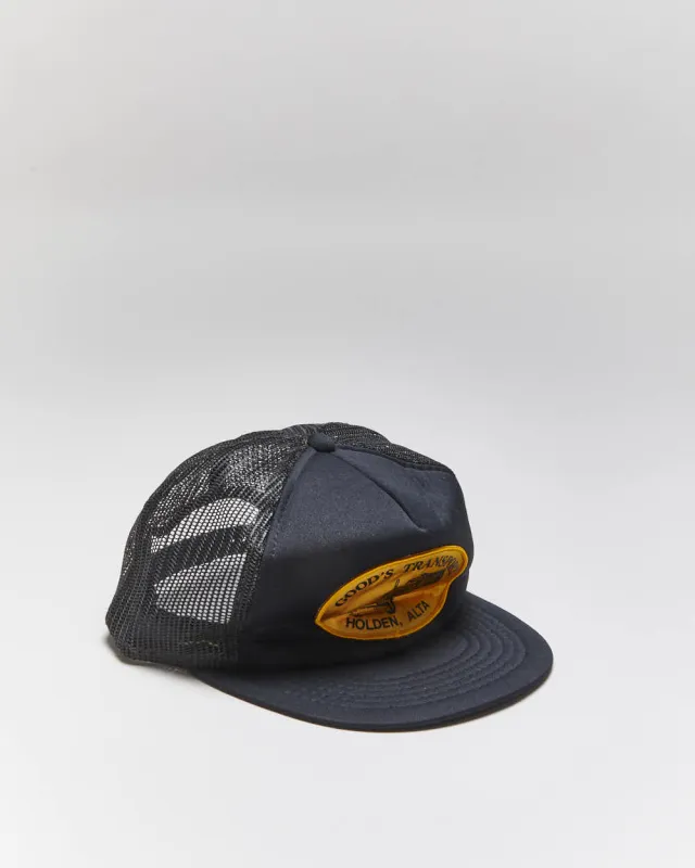 Vintage 90's Good's Transport Patch Trucker Cap - OS sold by Rokit