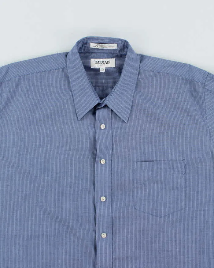 Vintage Balmain Striped Long Sleeve Shirt - L sold by Rokit product image thumbnail 3